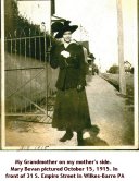 Mary Bevan b. 7 November 1896 d. 17 March 1975 My Mother's Mother
